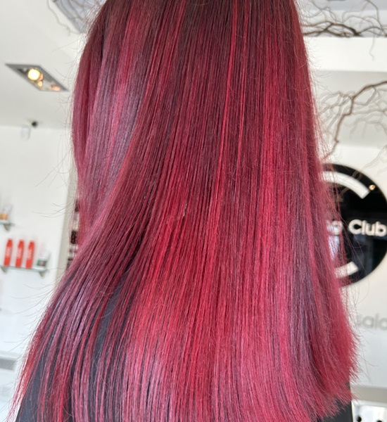 bold hair colours at cutting club salon in cleethorpes