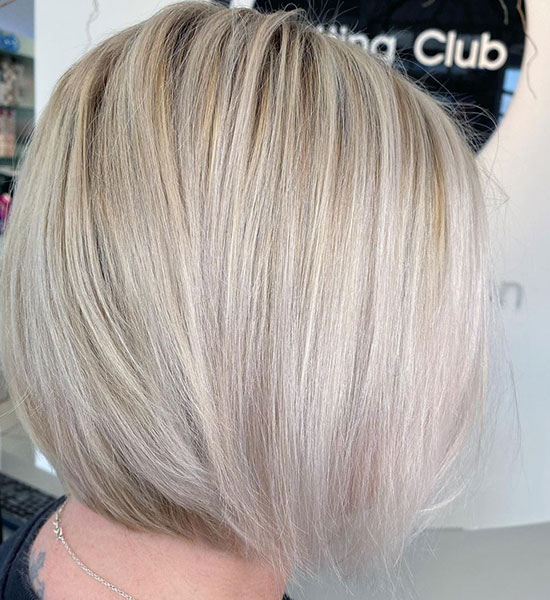 AFTER COLOUR CHANGE AT CUTTING CLUB SALON IN CLEETHORPES